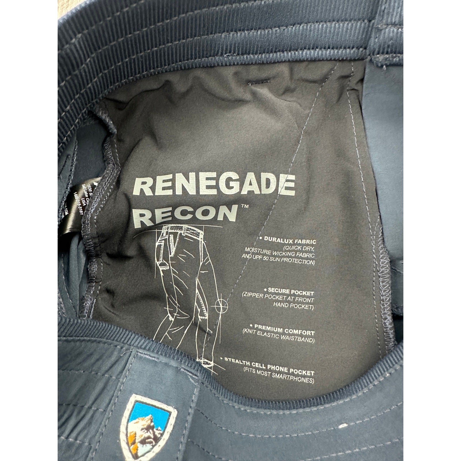 Kuhl Renegade Recon Performance Pants in Navy — Size 30 // Preowned