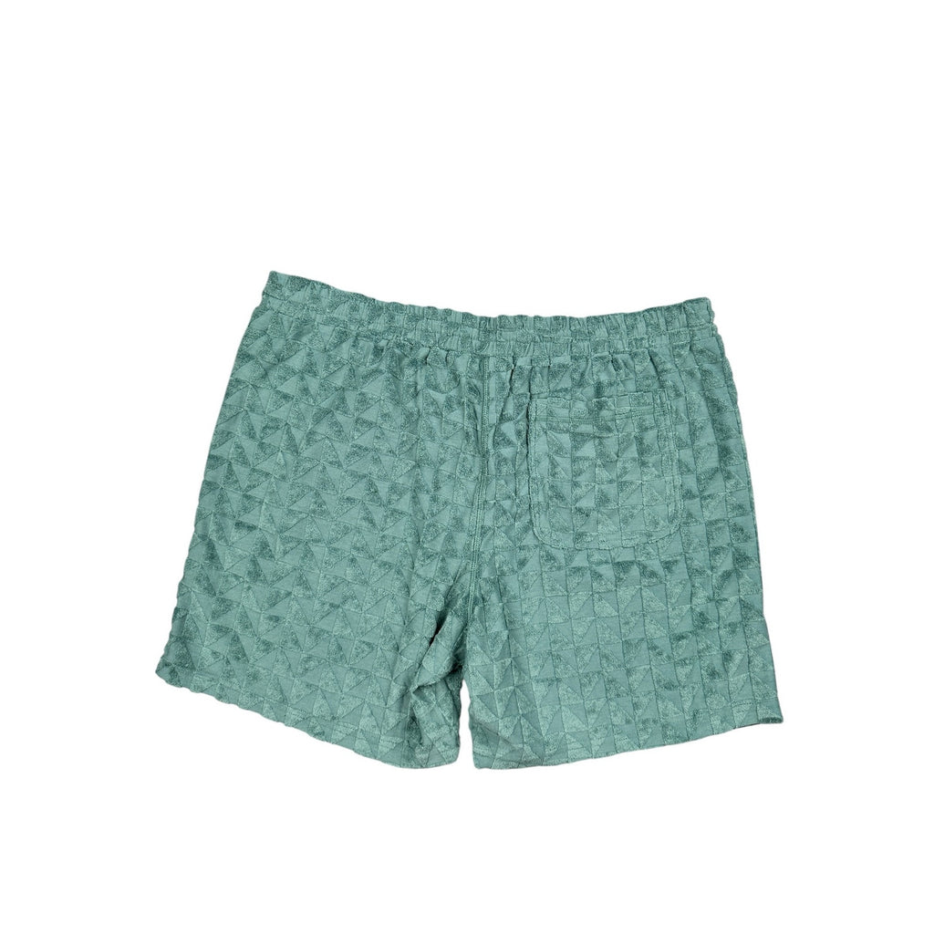 Marine Layer Towel Terry 6" Shorts in North Atlantic Green — Size Large