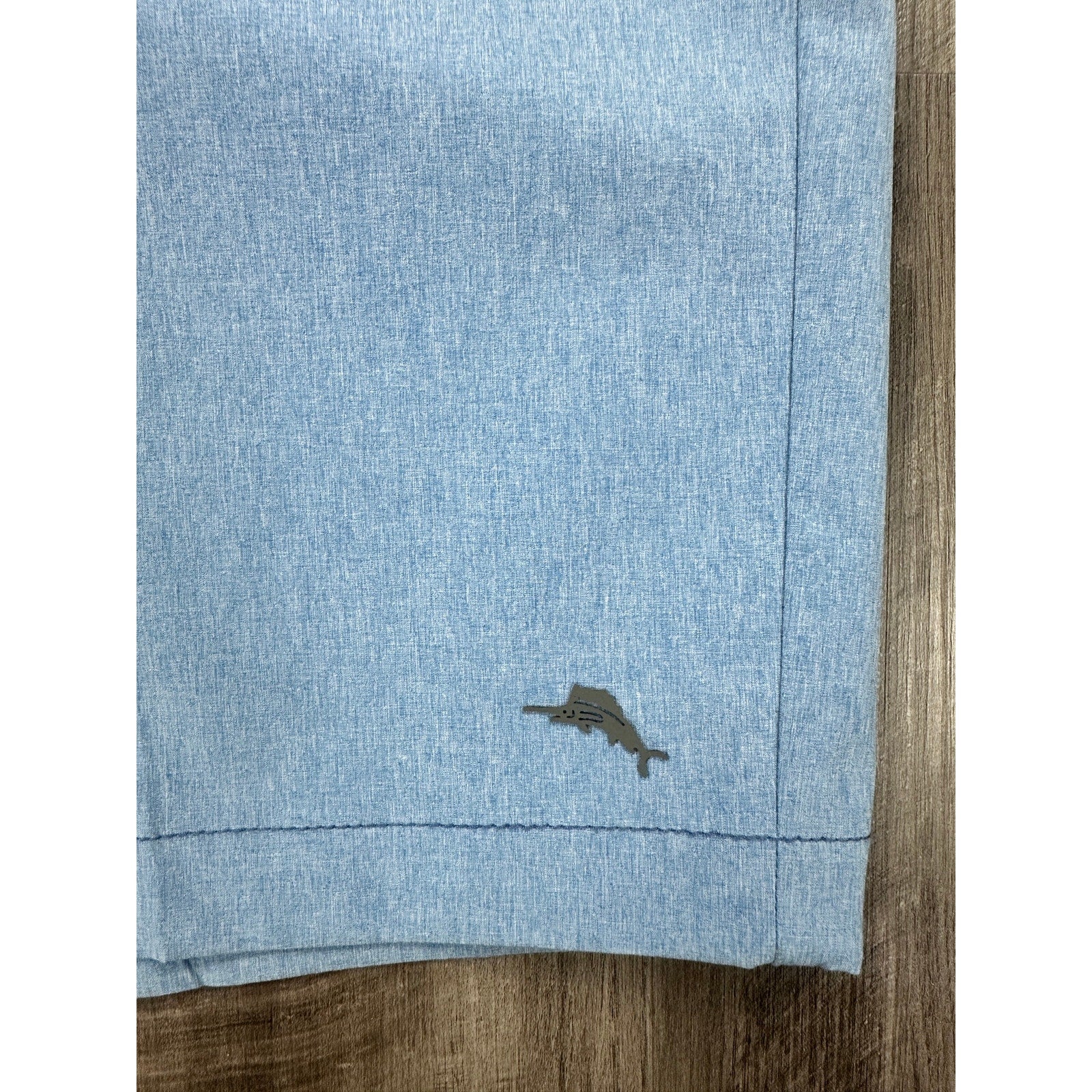 Tommy Bahama Boracay Shore Performance Shorts in Heather Blue — Size 40 // Preowned