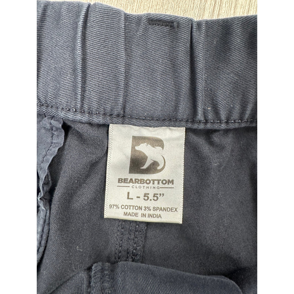 Bearbottom Stretch 5.5" Shorts — Size Large // Preowned