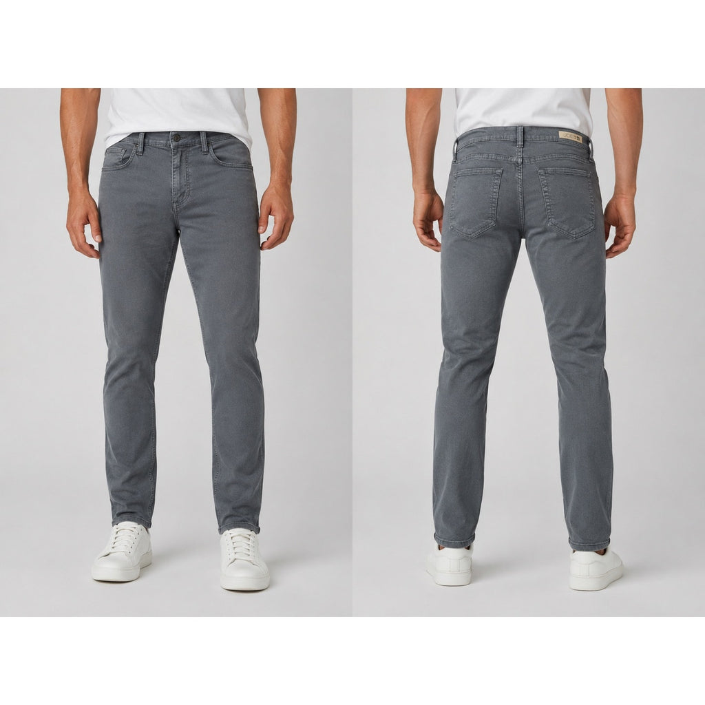 Joe's The Brixton Straight and Narrow Twill Denim Jeans in Castle Rock Gray — Size 31 // Preowned