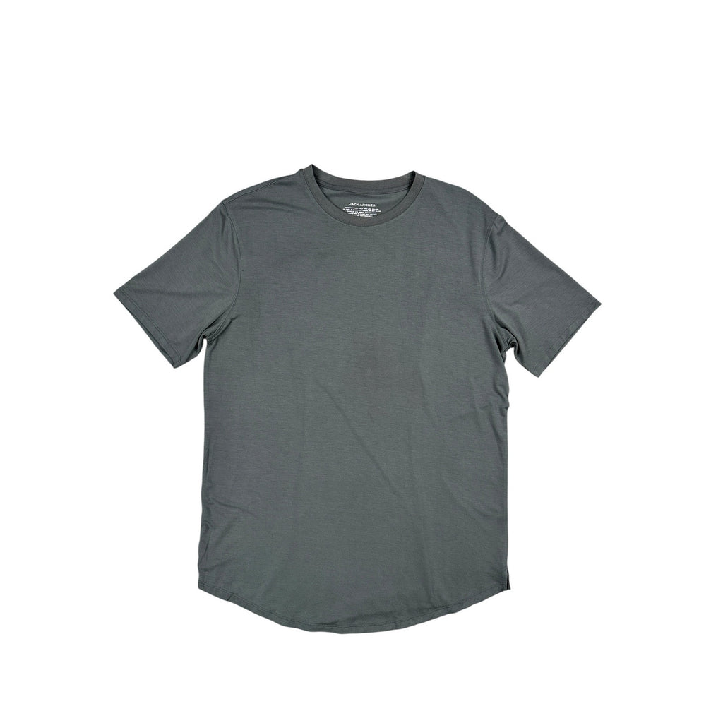 Jack Archer Anytime Modal Tee in Charcoal — Size Medium