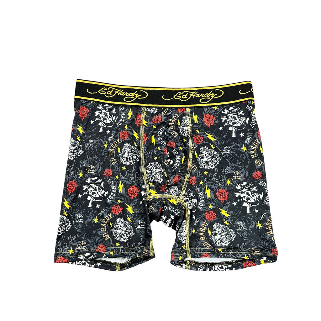 Ed Hardy Performance Boxer Briefs 4-Pack — Size Small