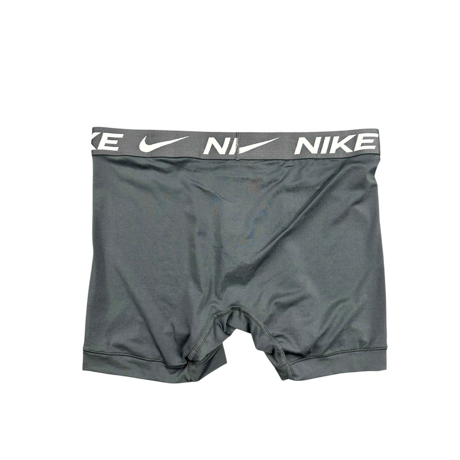 Nike Essential Micro Dri-FIT Boxer Brief 3-Pack in Black Blue Gray — Size Large