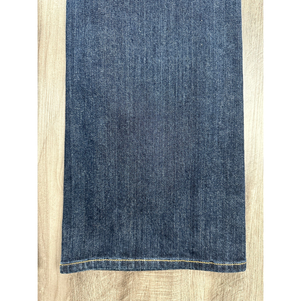 7 For All Mankind Bootcut Jean Made in USA in Blue — Size 32 // Preowned