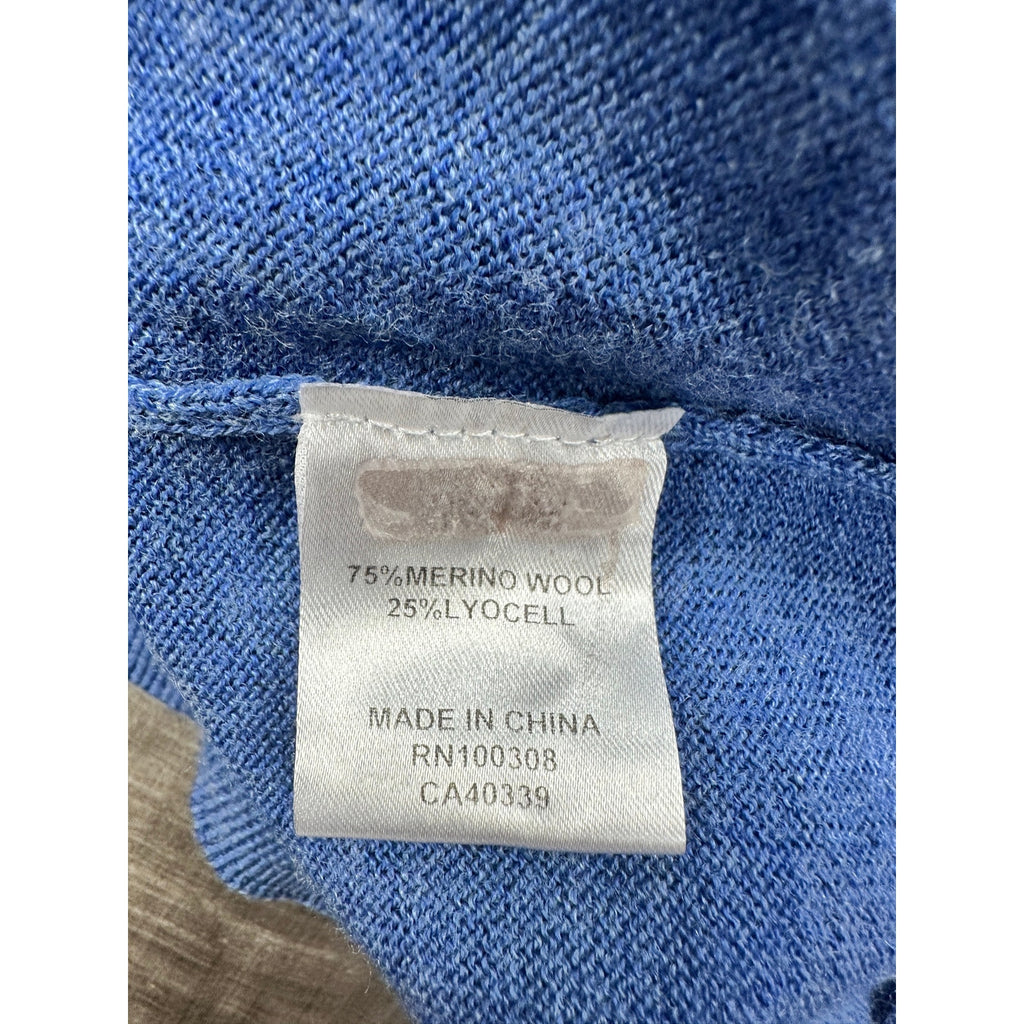 Peter Millar Autumn Crest Quarter Zip Merino Wool Pullover — Size XL // Preowned