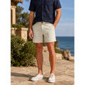 Chubbies 7-Inch Regular Fit Elastic Waist Chino Shorts in Khaki — Size Large // Preowned