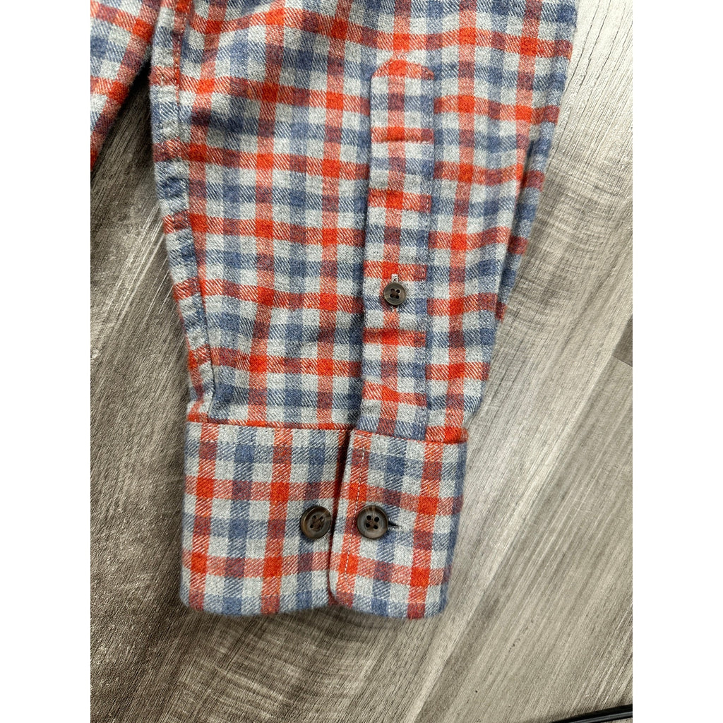 Johnnie-O Dickens Check Long Sleeve Flannel Sport Shirt — Size XL // Preowned