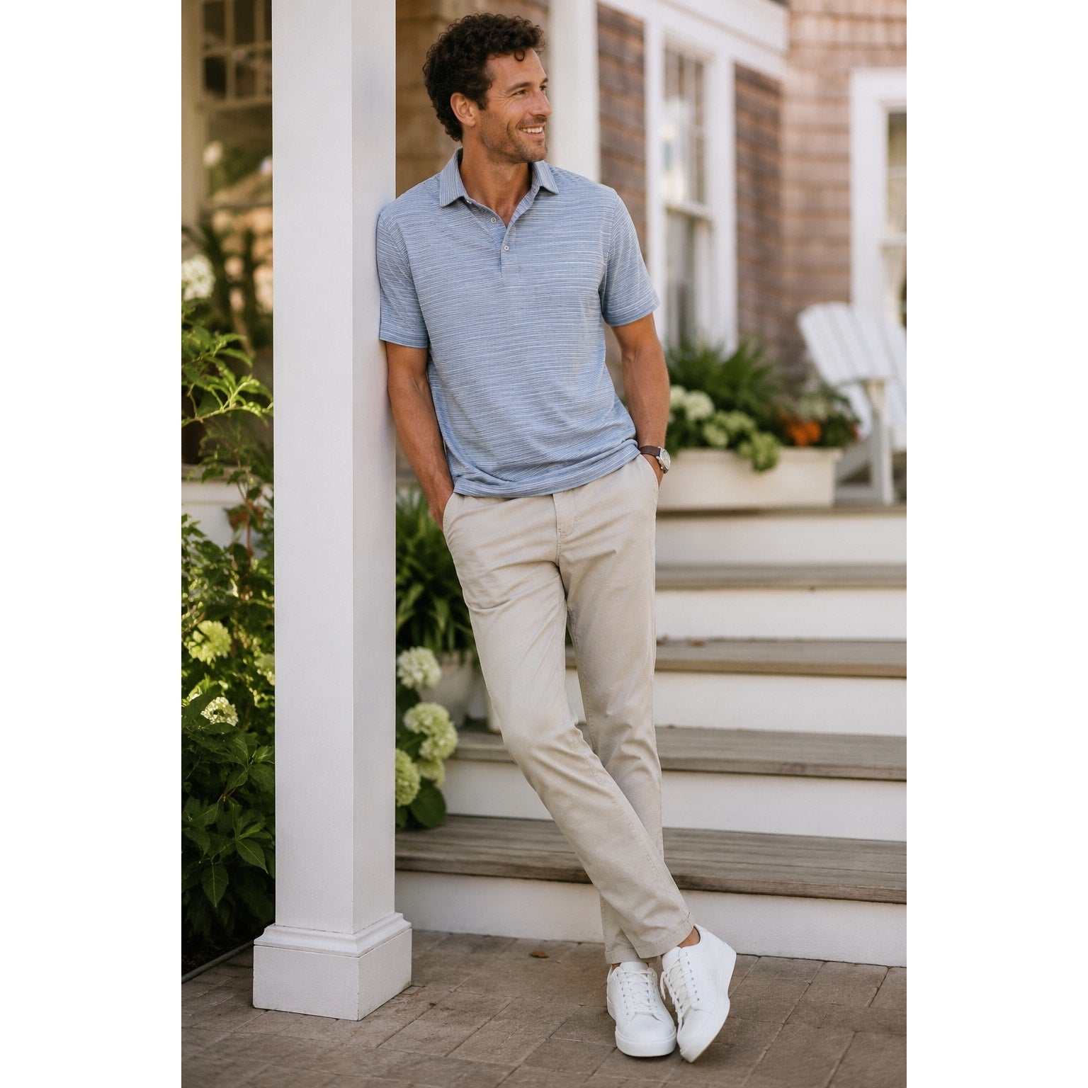 Birddogs Stretch Performance Khakis in Khaki — Size 34x32 // Preowned