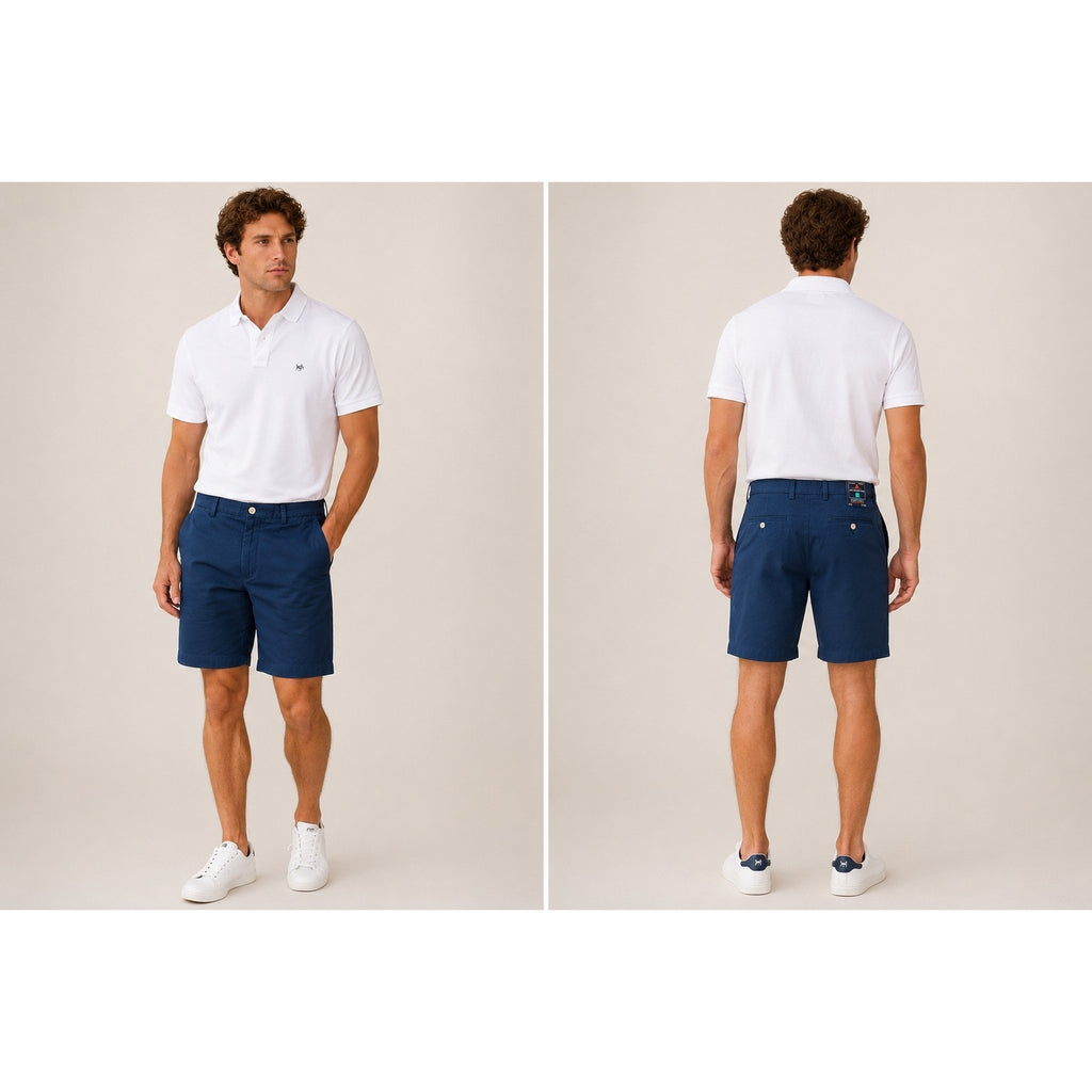 Southern Tide 9-Inch Channel Marker Chino Shorts in Navy — Size 36