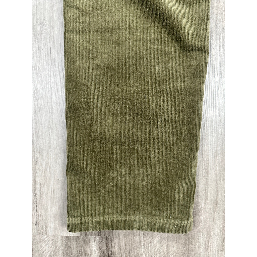 Grayers Burlington Stretch Corduroy Five Pocket Pants in Dusty Olive — Size 34x32