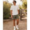 Cove 5" Chino Shorts in Olive Green — Size 38 // Preowned