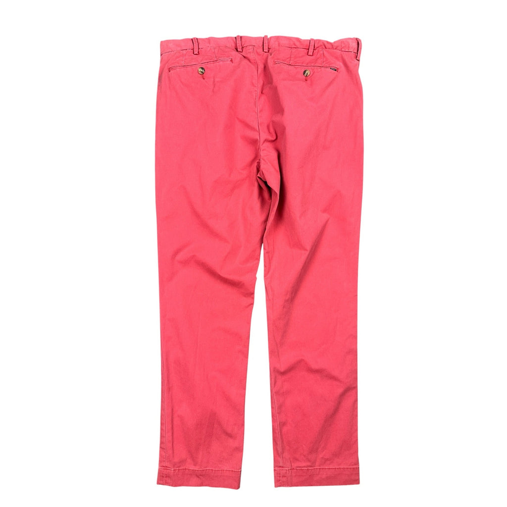Polo Ralph Lauren Stretch Slim Fit Chino Pants in Nantucket Red — Size 38x30 // Preowned