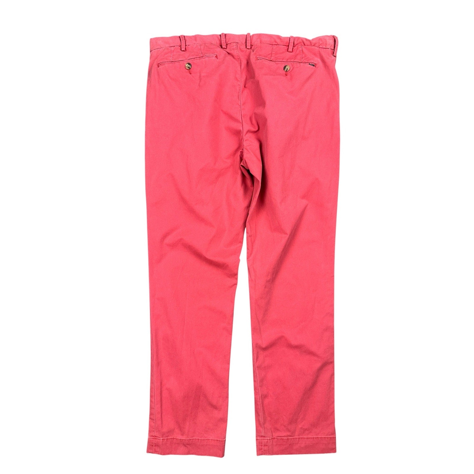 Polo Ralph Lauren Stretch Slim Fit Chino Pants in Nantucket Red — Size 38x30 // Preowned