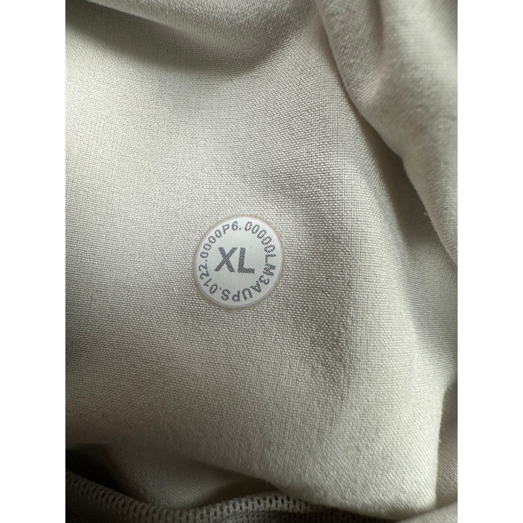 Lululemon City Sweat Pullover Hoodie in Cream — Size XL // Preowned