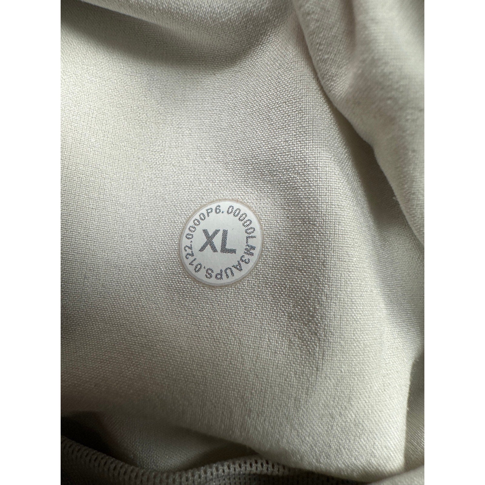 Lululemon City Sweat Pullover Hoodie in Cream — Size XL // Preowned