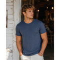 Rag & Bone Classic Lightweight Slub Jersey Tee in Navy — Size Large
