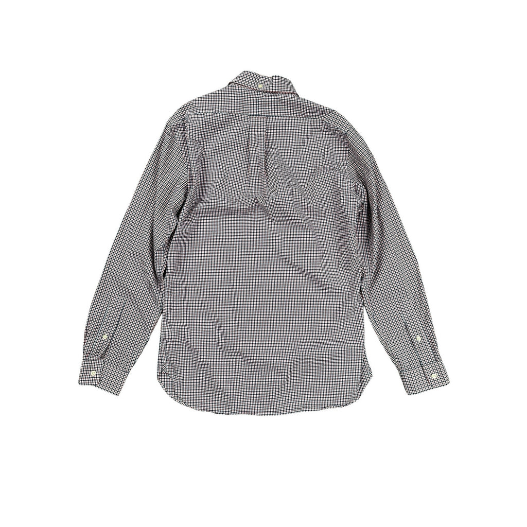 Ralph Lauren Slim Fit Cotton Stretch Plaid Long Sleeve Button Down - Medium