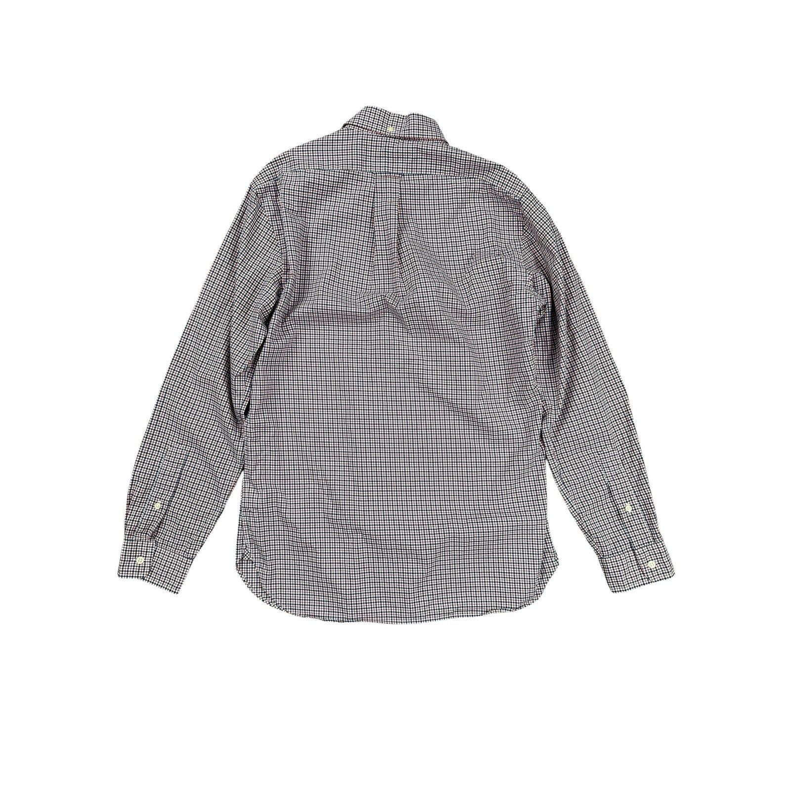 Ralph Lauren Slim Fit Cotton Stretch Plaid Long Sleeve Button Down - Medium