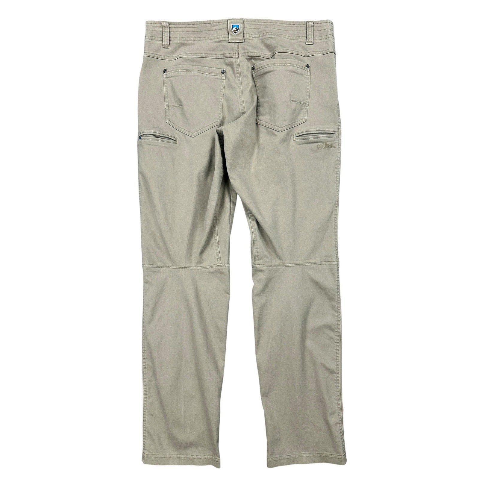 Kuhl Revolt Sweat Pant Performance Chino Pants in Khaki — Size 35x32 // Preowned