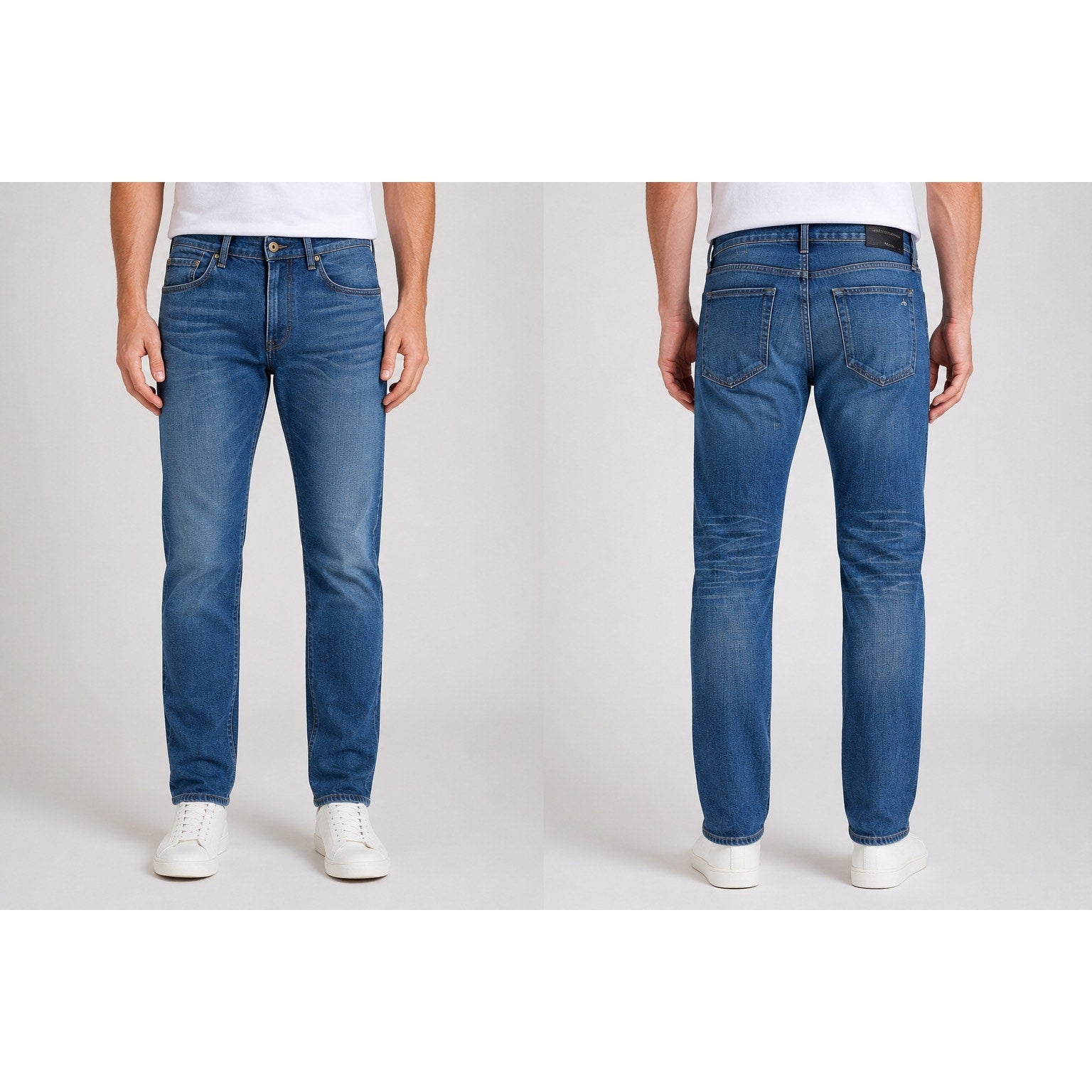rag and bone x Standard Issue Fit 2 Slim Leg Owen Jean in Owen Blue — Size 38 // Preowned