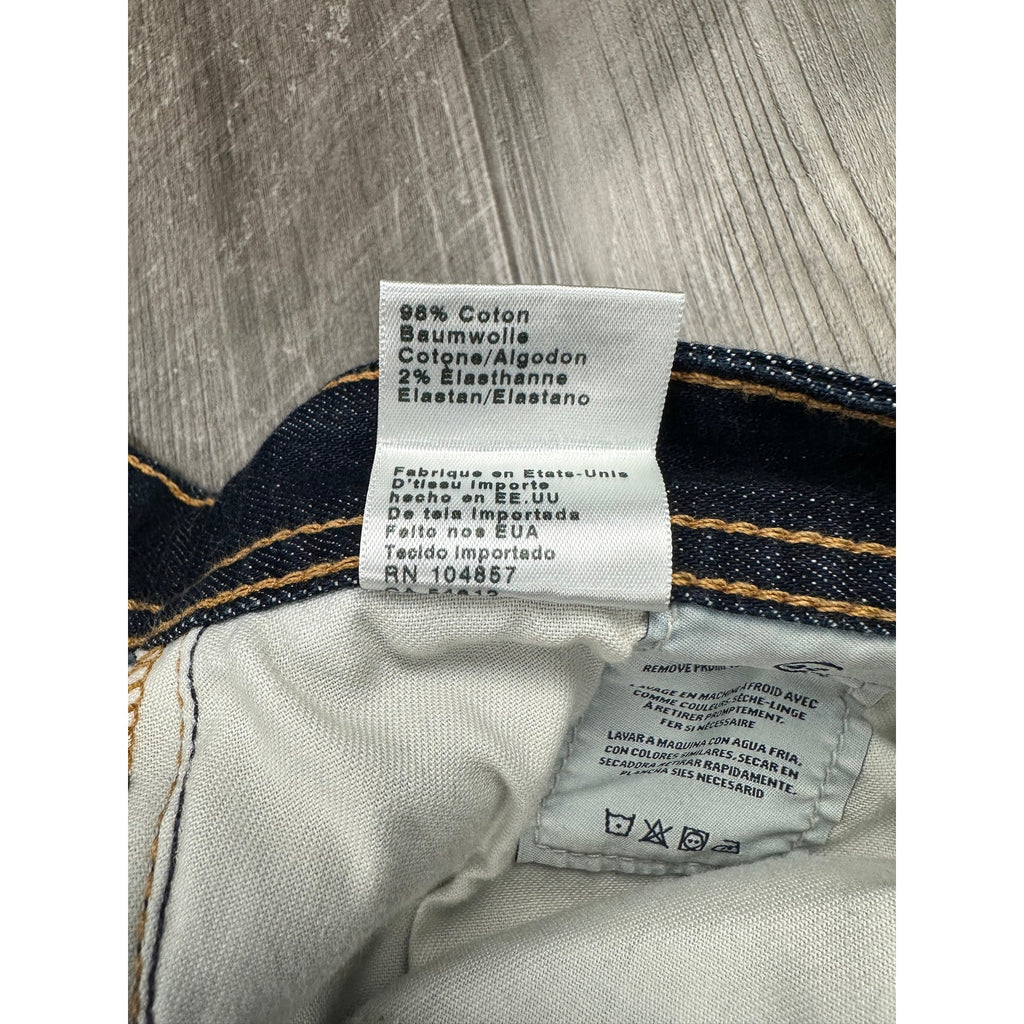 AG Adriano Goldschmied The Protégé Straight Leg Hunts Wash Jeans — Size 36x36 // Preowned