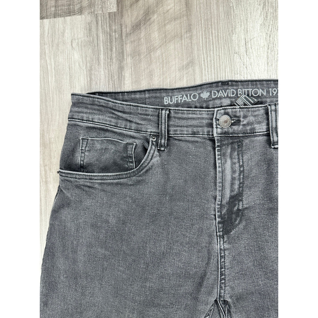 Buffalo David Bitton Ash Slim Stretch Jeans — Size 36x32 // Preowned