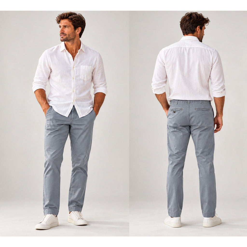 Wallace & Barnes Slim Fit Military Officer's Chino Pants — Size 33 // Preowned
