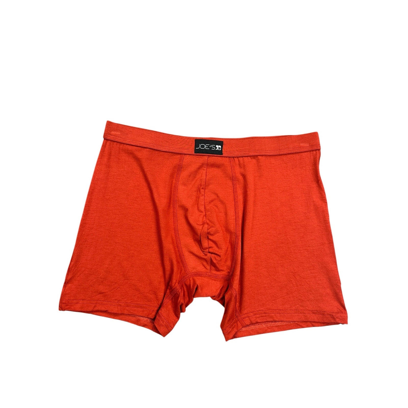 Joe's Everyday Luxe Microfiber Comfort 6-Inch Boxer Brief 4-Pack in Black Red Navy Ocean — Size Small
