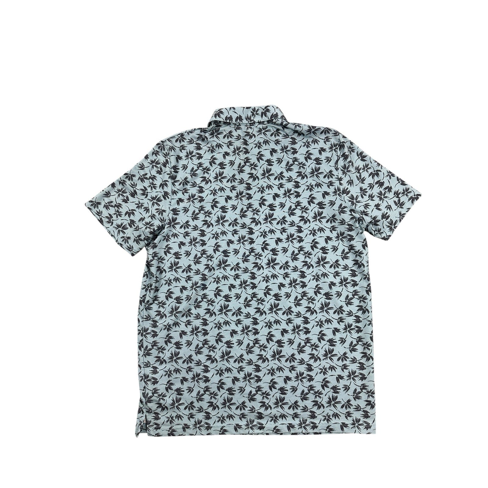 Travis Mathew Featherweight Jungle Golf Polo in Teal Navy — Size XL // Preowned