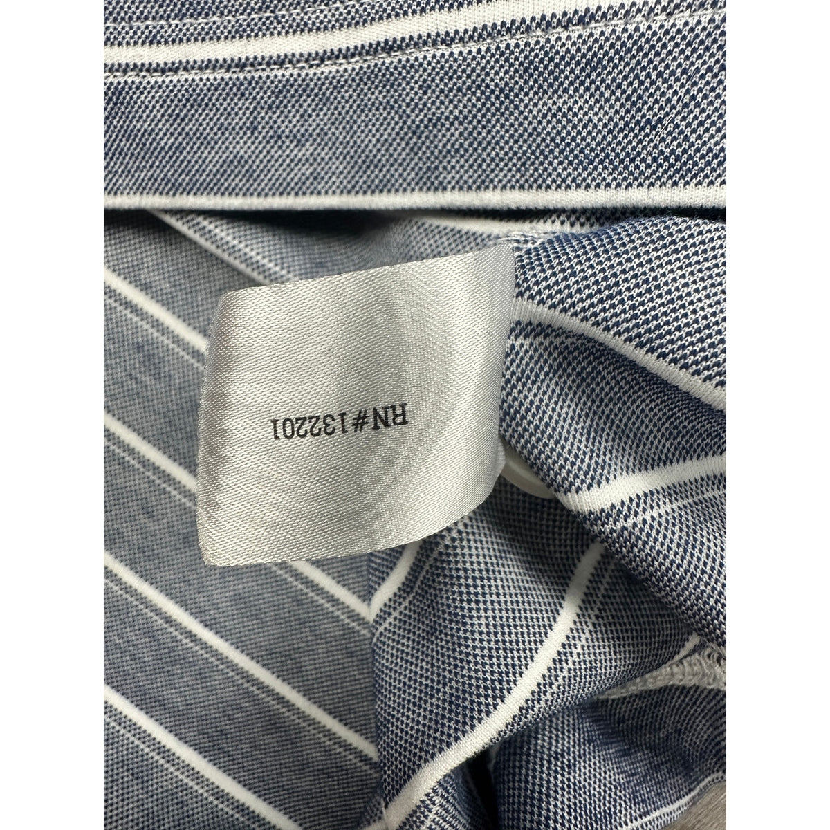 Criquet JG40 Striped Pique Players Polo — Size Medium // Preowned
