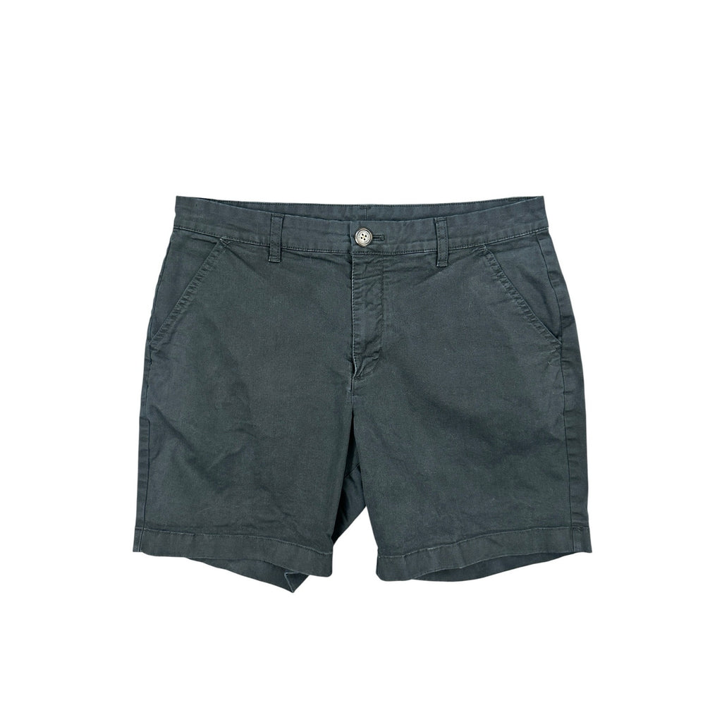 Chubbies The Flat Front Collection Regular Fit 7" Chino Shorts in Shadowstorm Black — Size 32 // Preowned