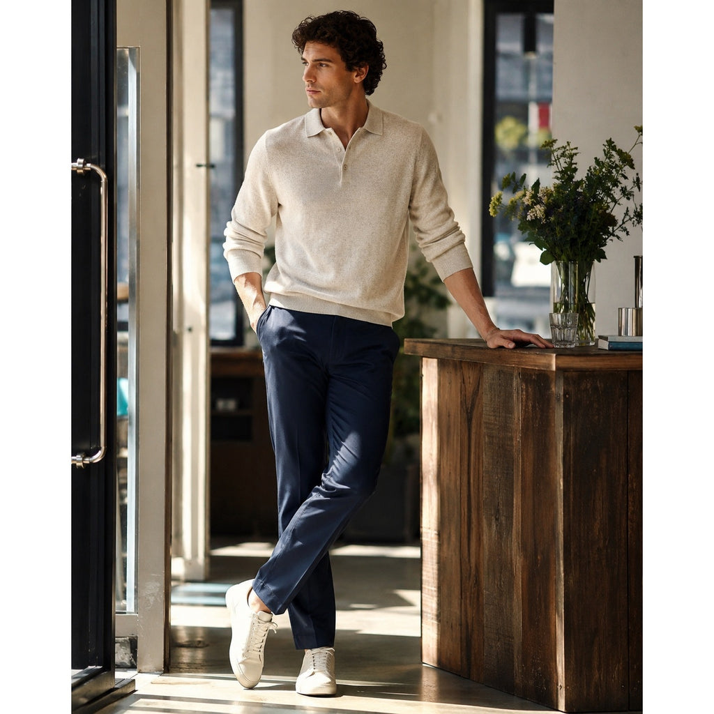 Bonobos Slim Trouser Chino Pants in Navy — Size 32x32