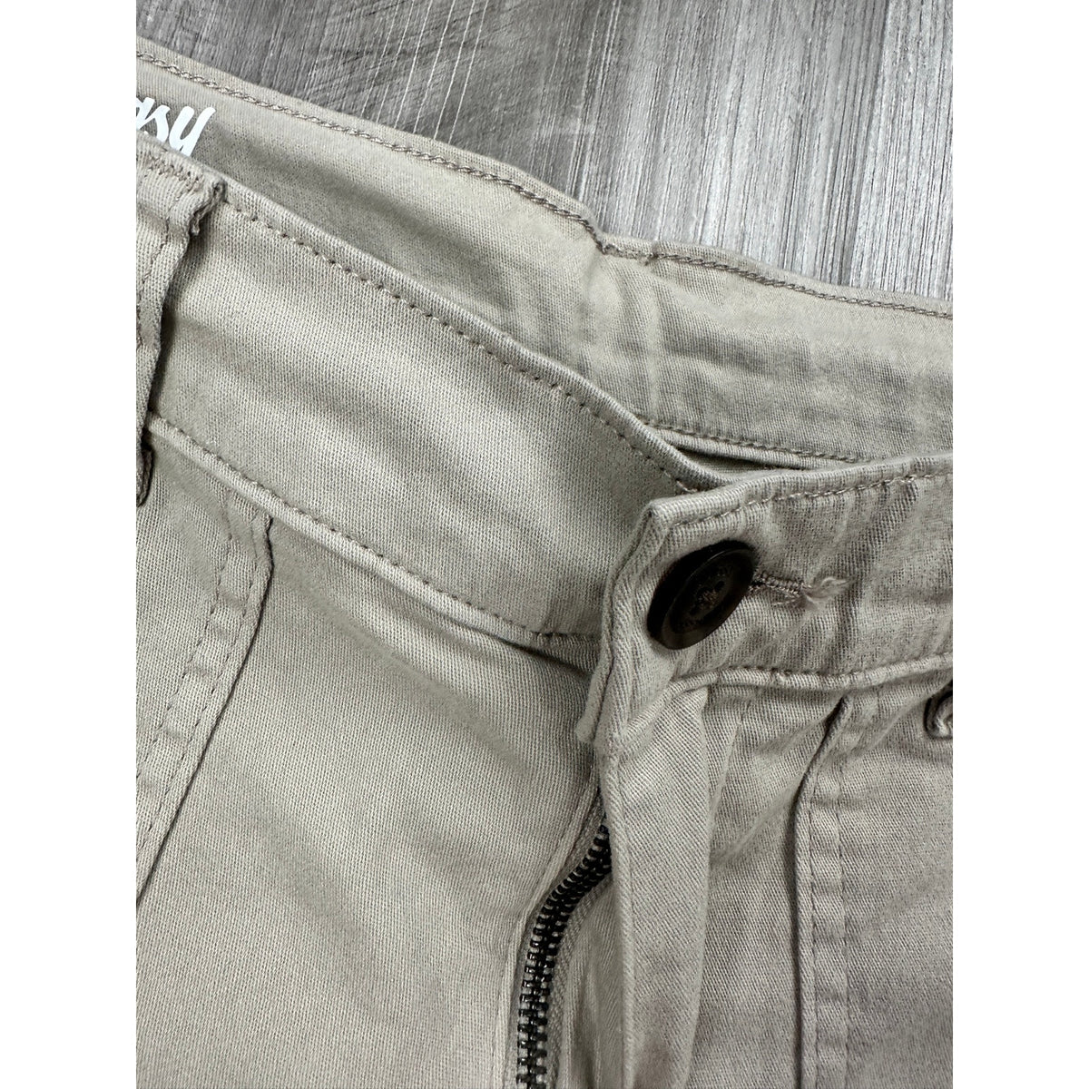 Mugsy Beachwoods Brushed Twill Drawstring 4 Way Stretch Pants — Size 35x32 // Preowned