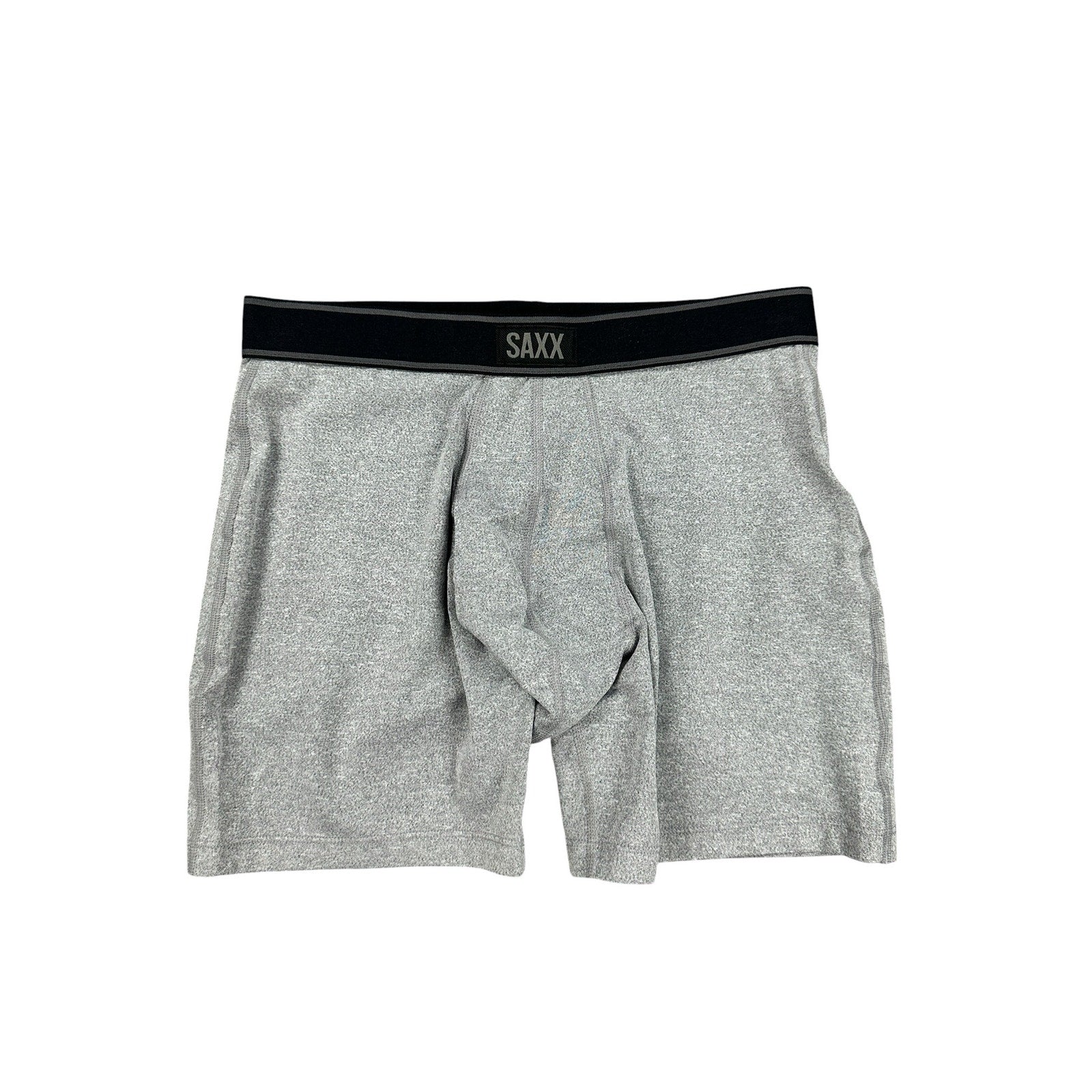 Saxx Daytripper Ball Park Pouch Everyday 5-Inch Boxer Brief 3-Pack in Gray Navy Black — Size Small