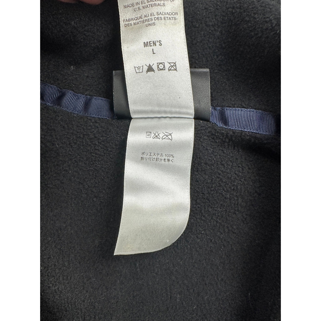 Patagonia Lightweight Synchilla Snap-T Vest in Black, Gray and Green Teal — Size Large // Preowned