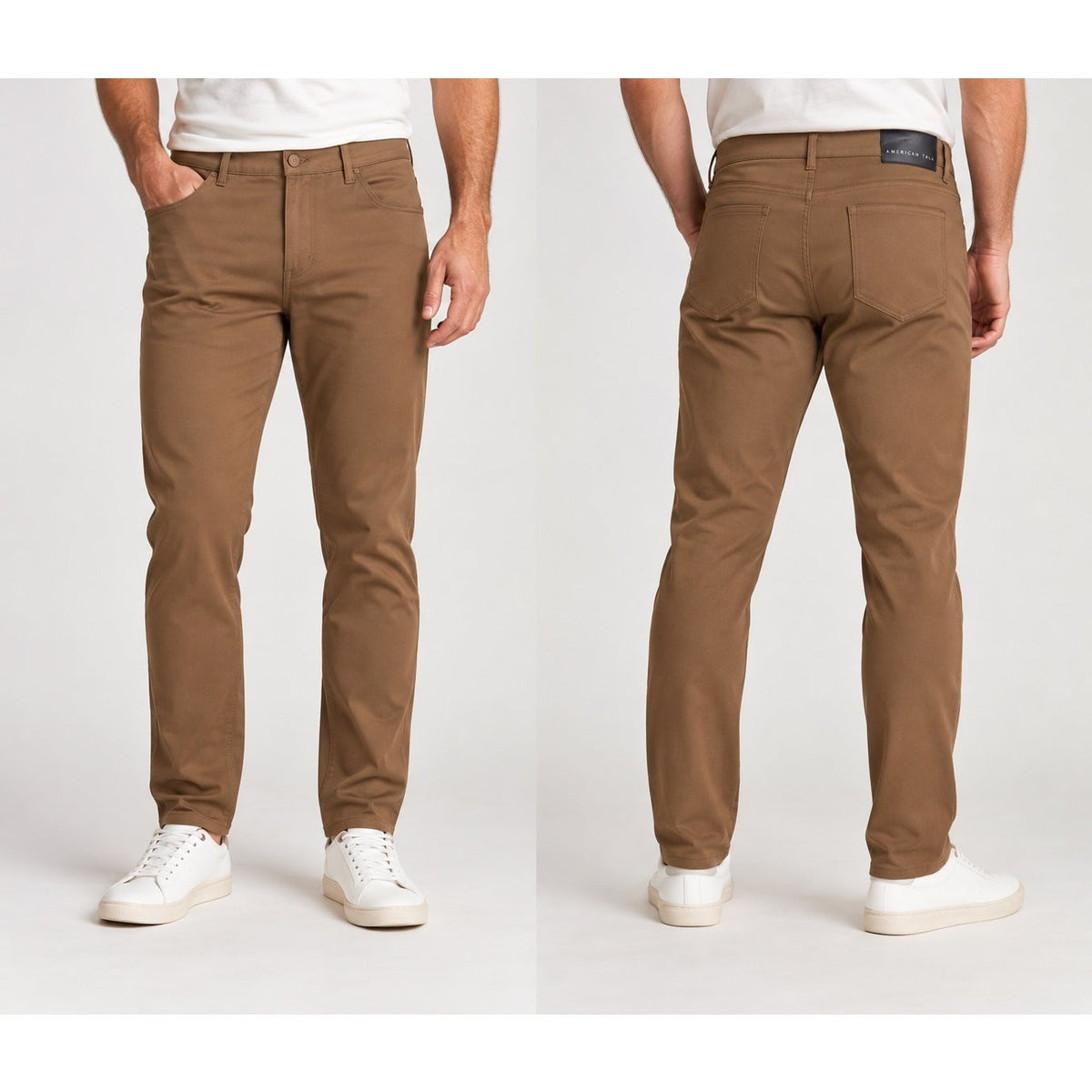 American Tall 365 Stretch 5 Pocket Tapered Pants — Size 36x36 // Preowned