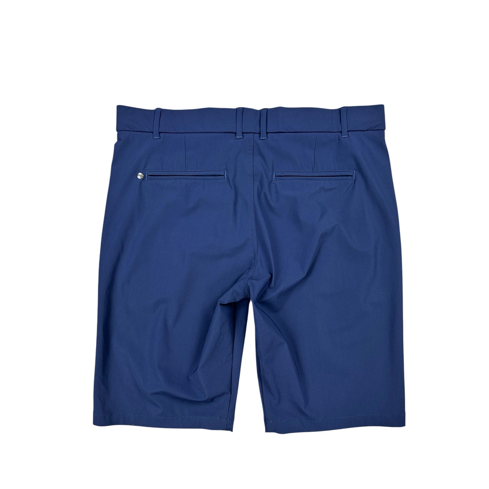 Greyson Montauk Performance Golf Chino Shorts in Navy — Size 33 // Preowned