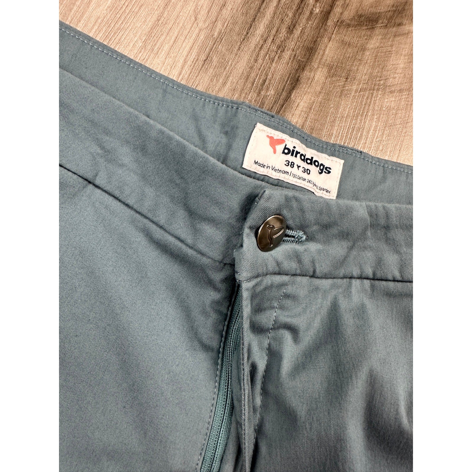 Birddogs Stretch Performance Khakis in Slate Gray — Size 38x30 // Preowned