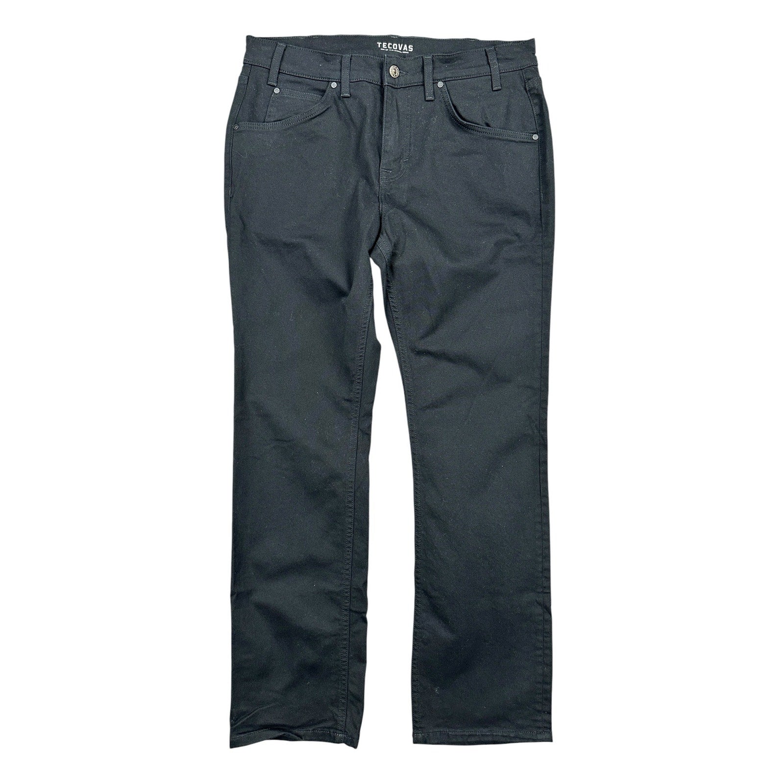 Tecovas Everyday Standard Straight Jeans in Black — Size 34x32 // Preowned