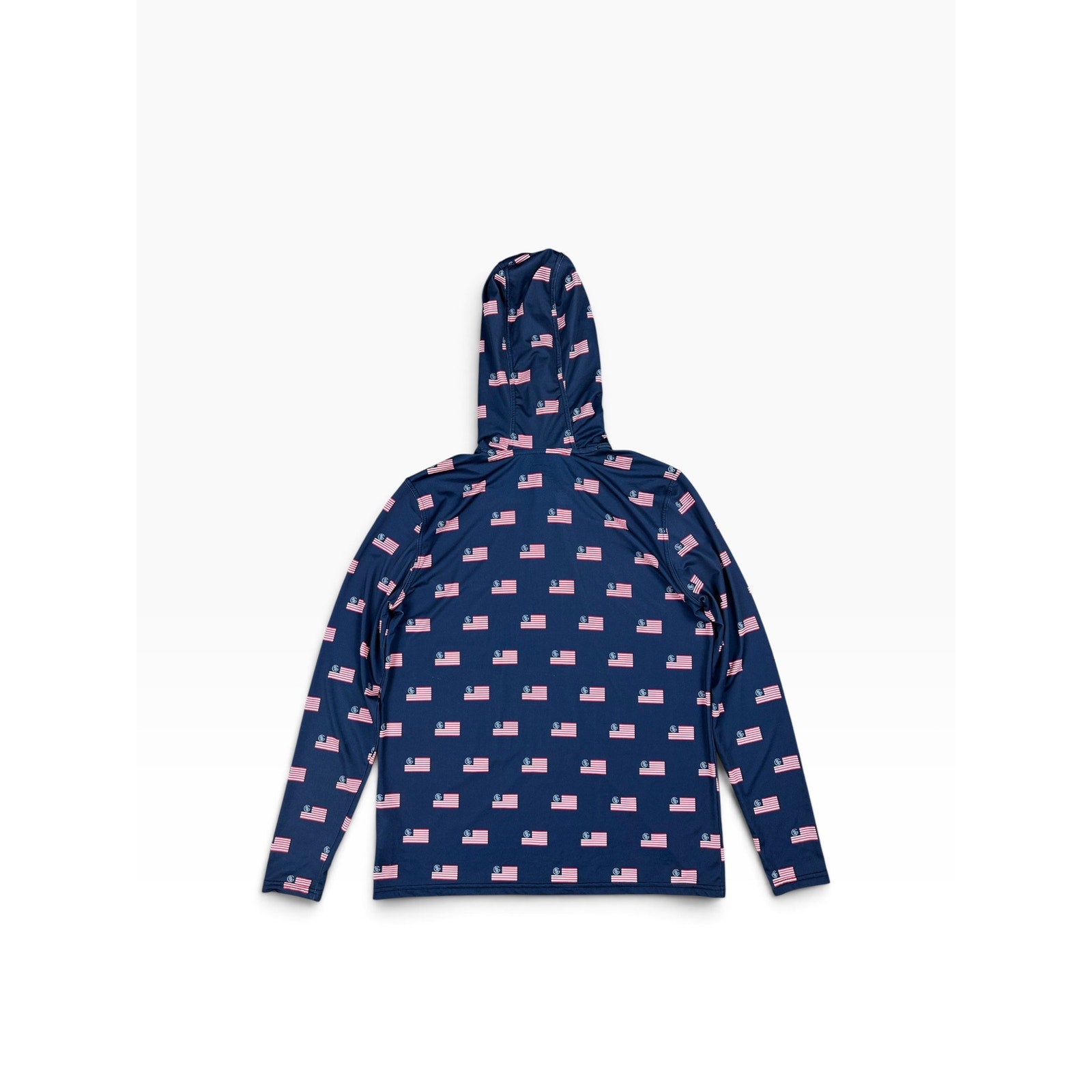 Googan Squad America Ultimate Performance Hoodie in Navy, Red, White — Size Small // Preowned