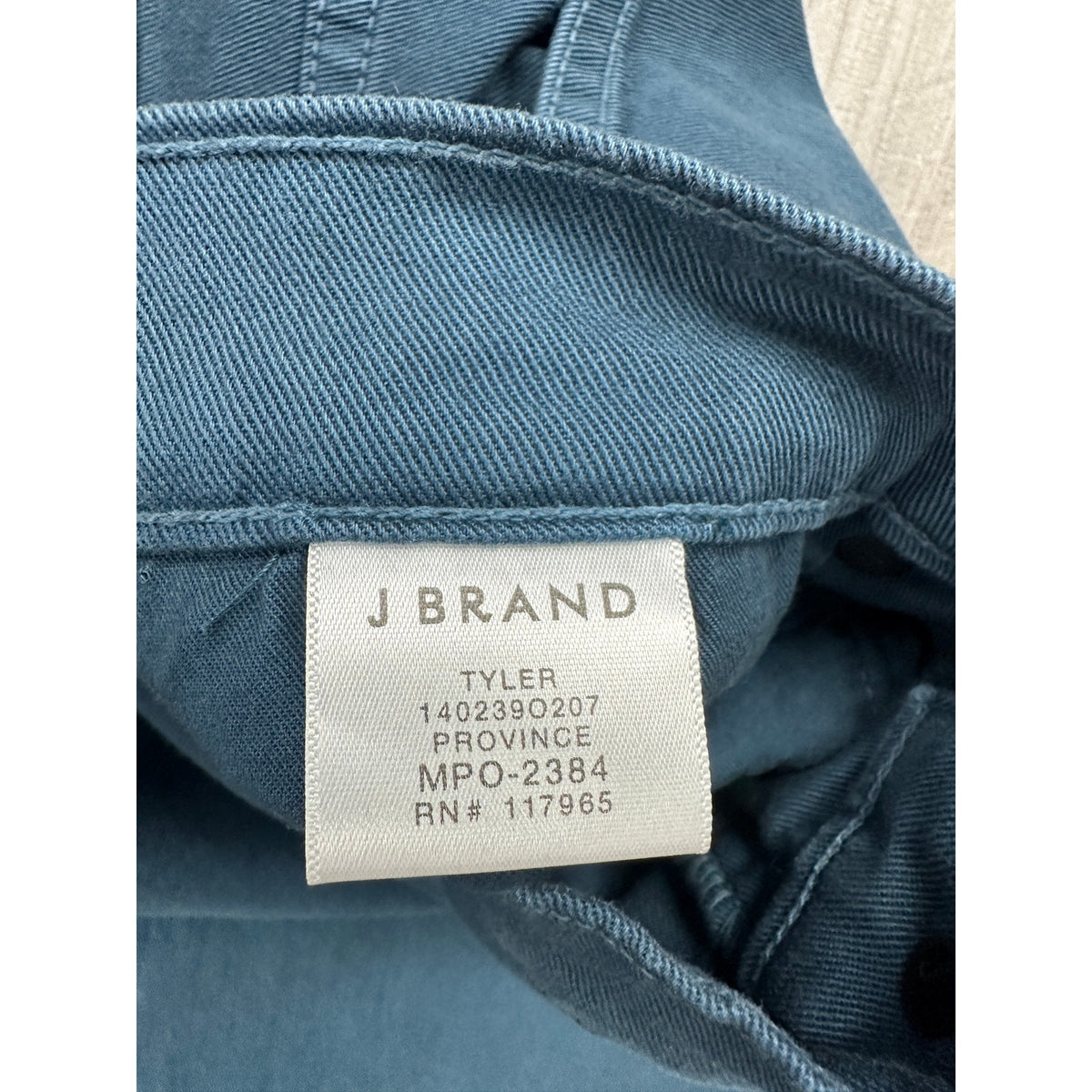 J Brand Tyler Slim Fit Province Jeans — Size 32 // Preowned