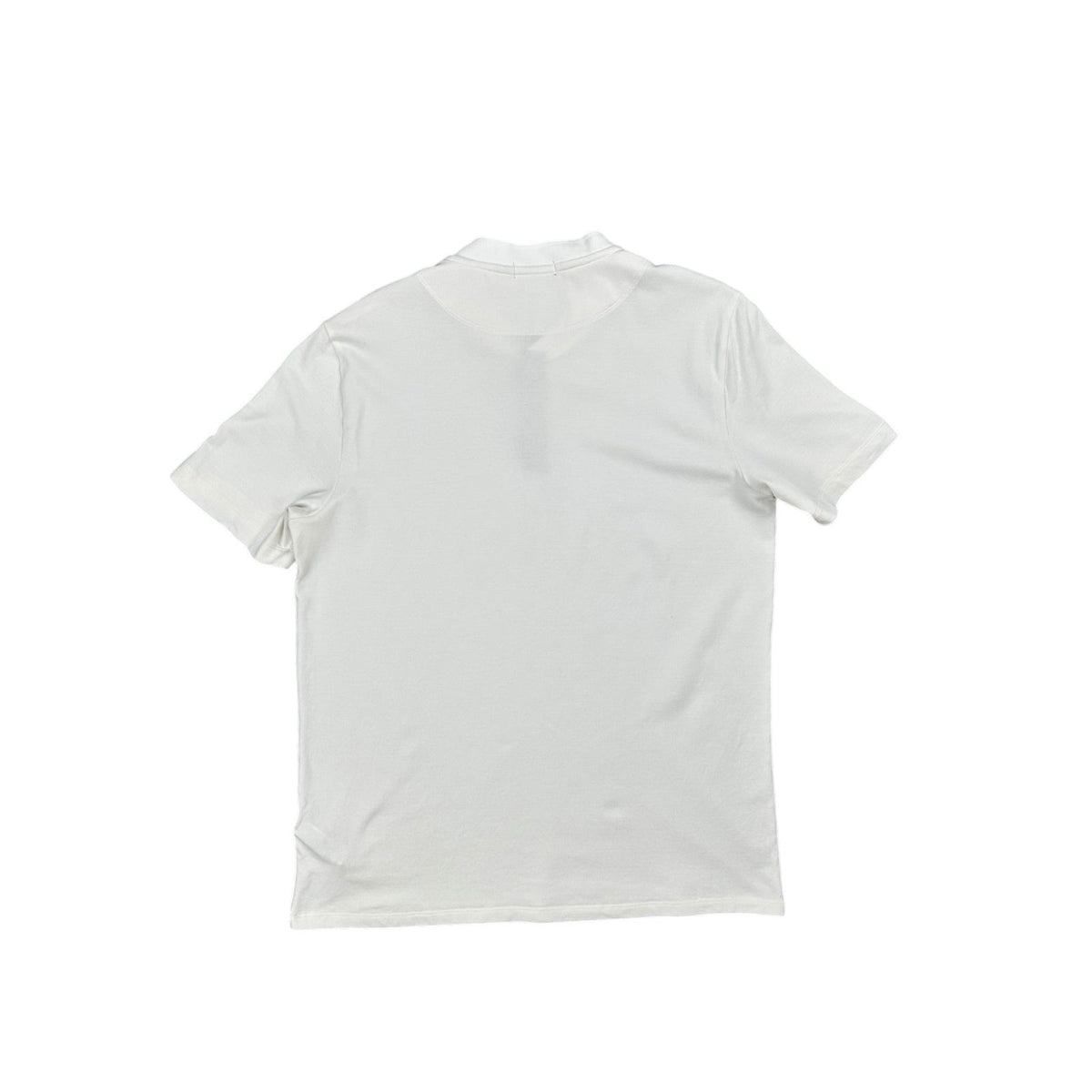 Theory Berk Function Pique Short Sleeve Henley — Size Large // Preowned