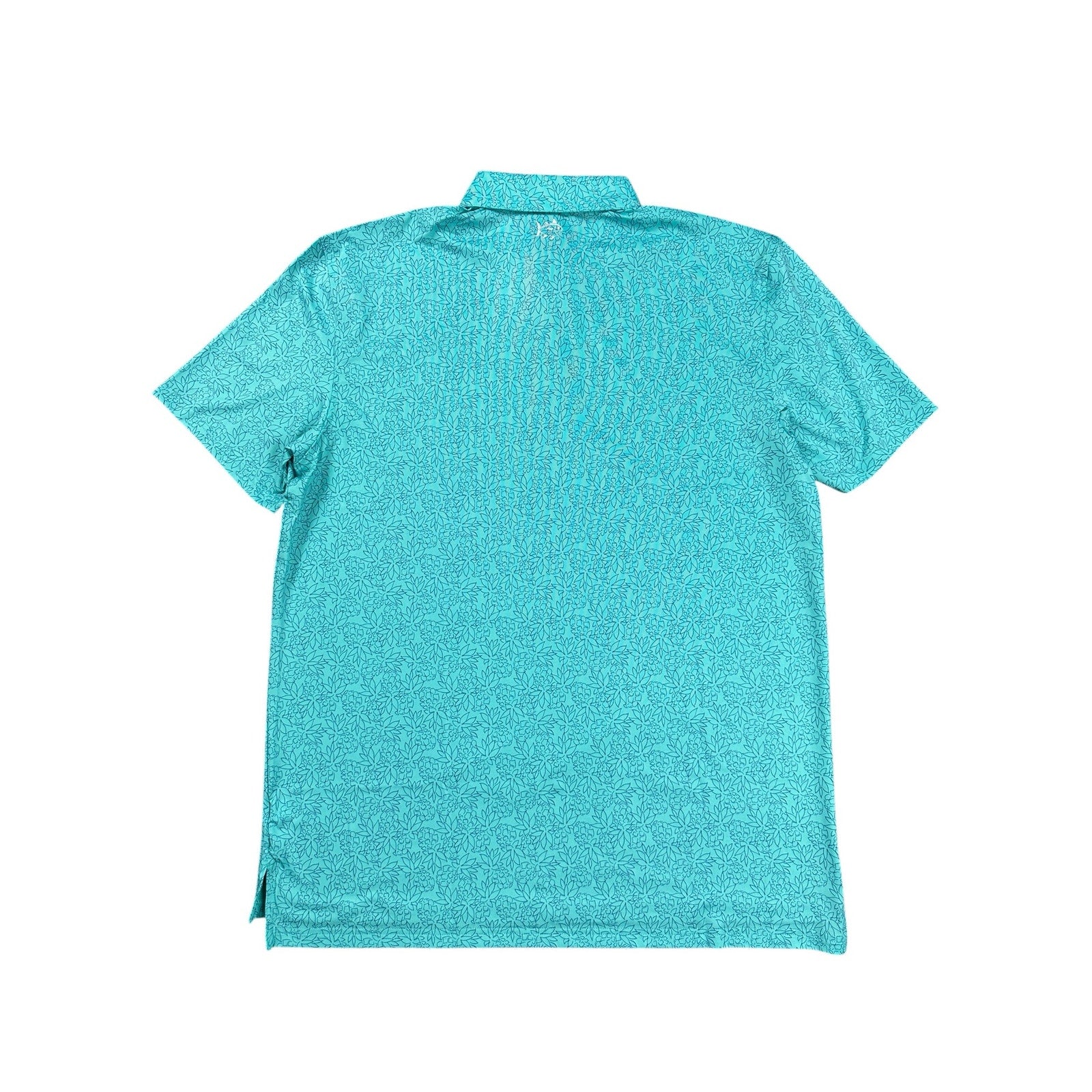 Southern Tide Driver Pineapple Paradise Performance Polo in Mint — Large