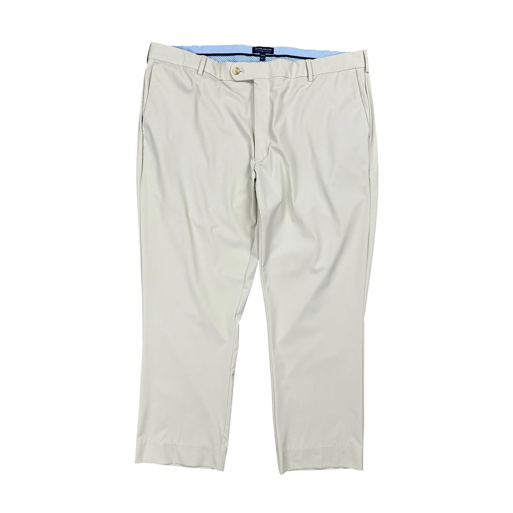 Peter Millar Crown Crafter Nylon Stretch Lunar Golf Pants in Cream — Size 40 // Preowned
