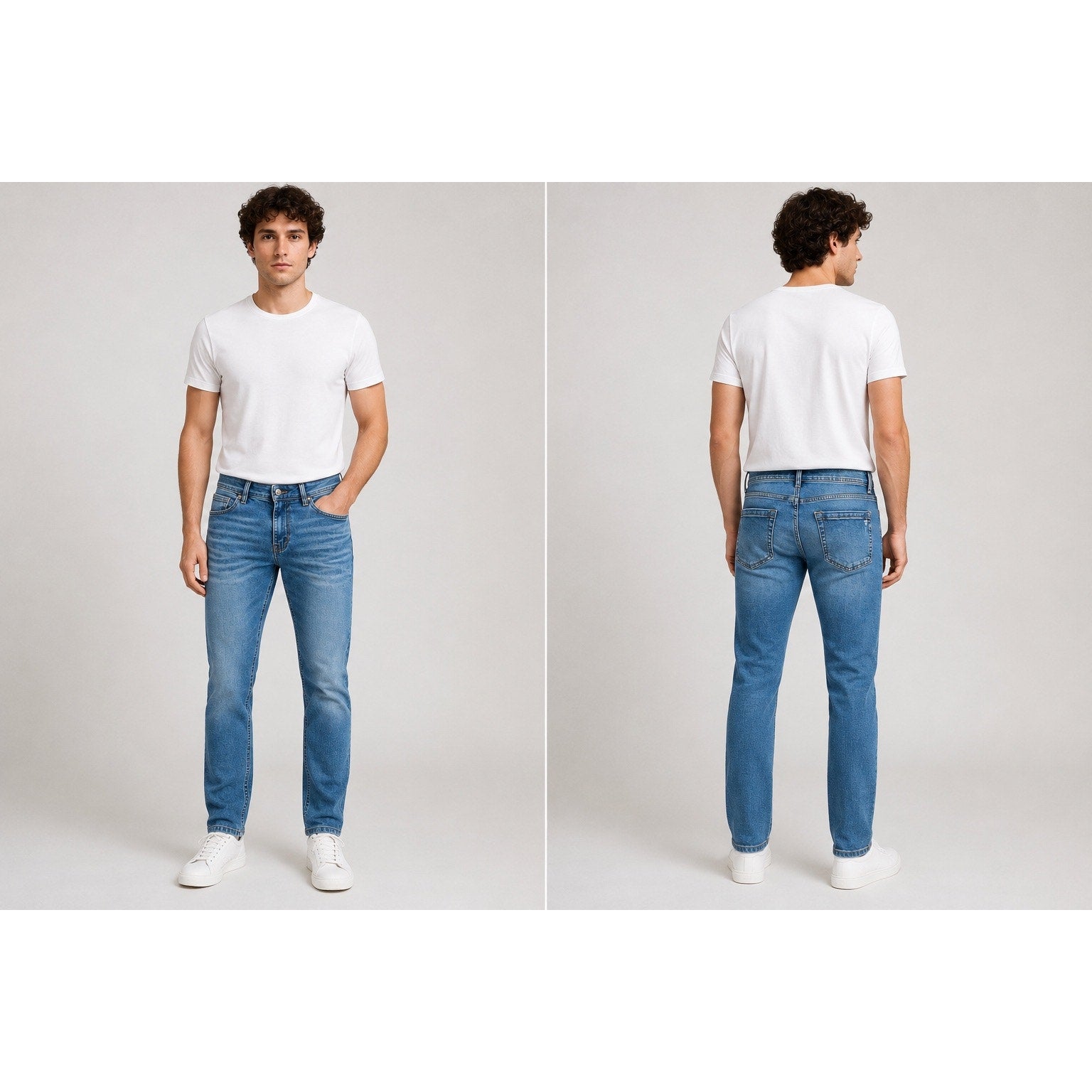 TPJ The Perfect Jean NYC Slim Thick Jean in Blue — Size 34x30 // Preowned