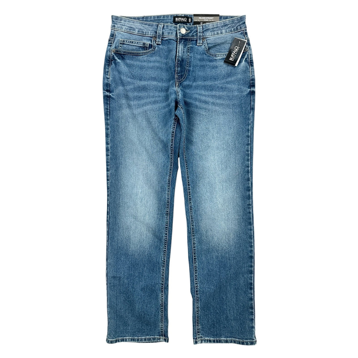 Buffalo David Bitton Driven Relaxed Straight Jeans — Size 32x32