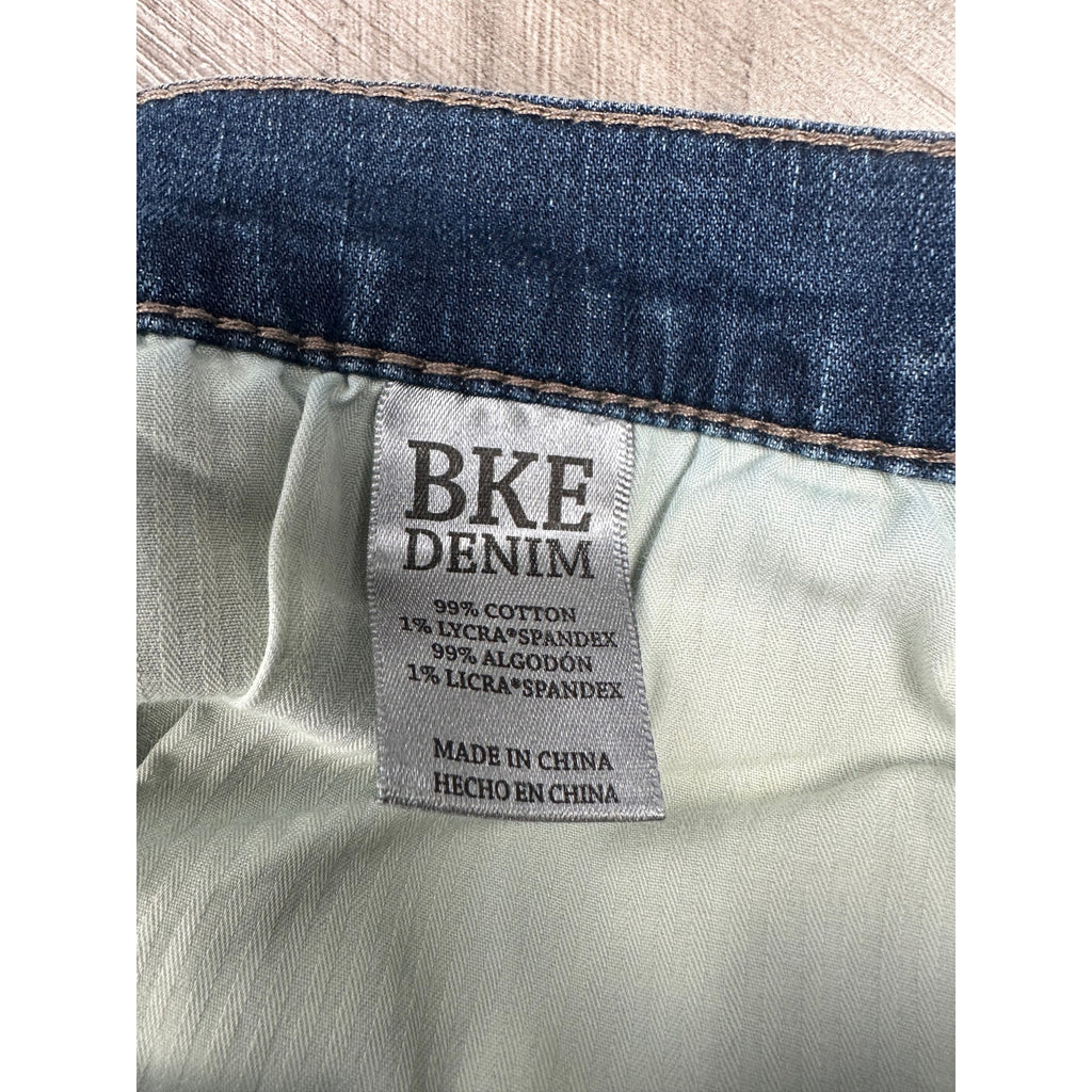 BKE Nolan Straight Leg Stretch Jean in Blue — Size 38R // Preowned