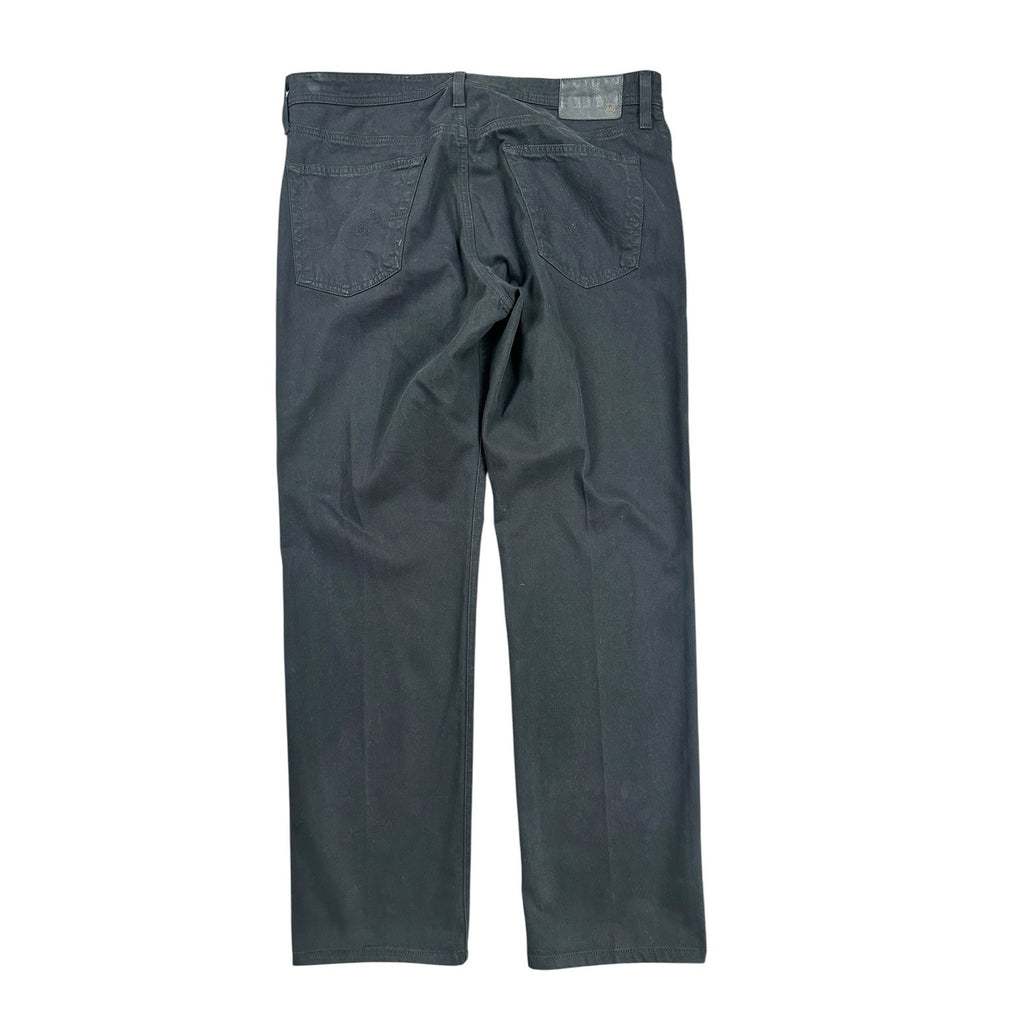AG Adriano Goldschmied The Graduate Tailored Leg Pant in Super Black — 36x32