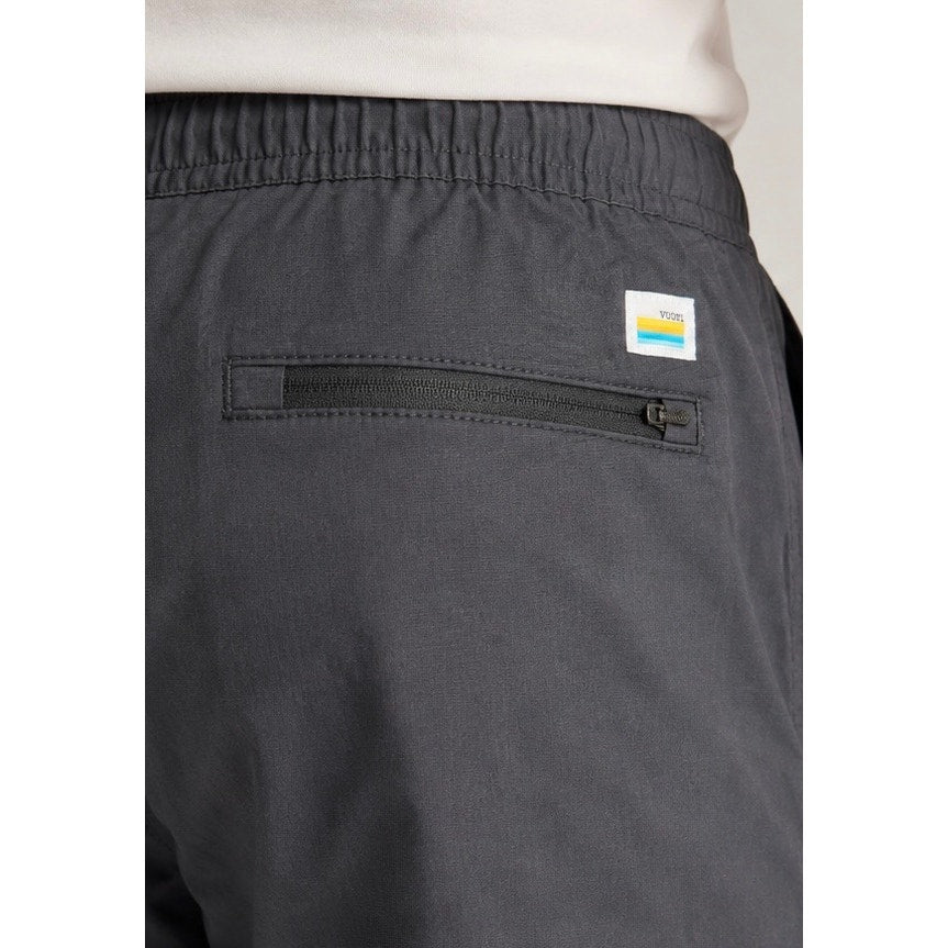 Vuori Charcoal Ripstop Cotton Shorts - Large